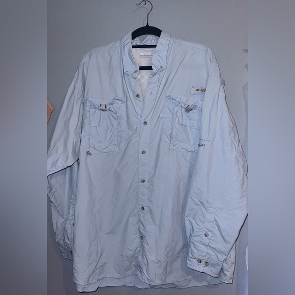 Columbia Other - Columbia Men's Sky Blue Shirt Jacket